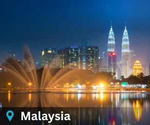 Malaysia international tour destination showcasing famous tourist attractions