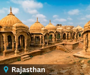 Rajasthan tour destination showcasing famous tourist attractions