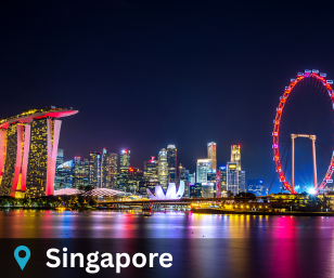 Singapore international tour destination showcasing famous tourist attractions