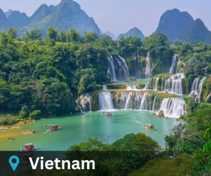 Vietnam international tour destination showcasing famous tourist attractions
