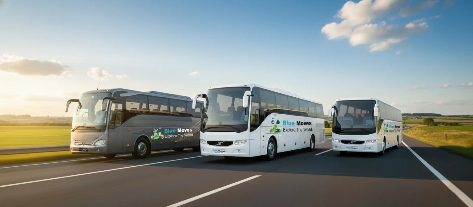 Bus Rental Blue Moves