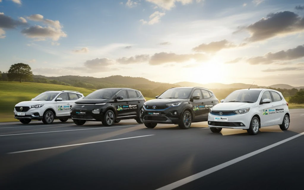 Electric Vehicles Blue Moves