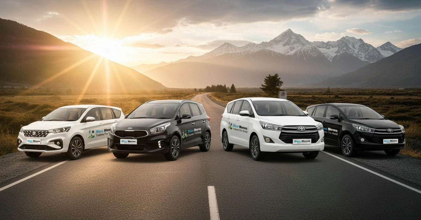 SUV/MUV Vehicles Blue Moves