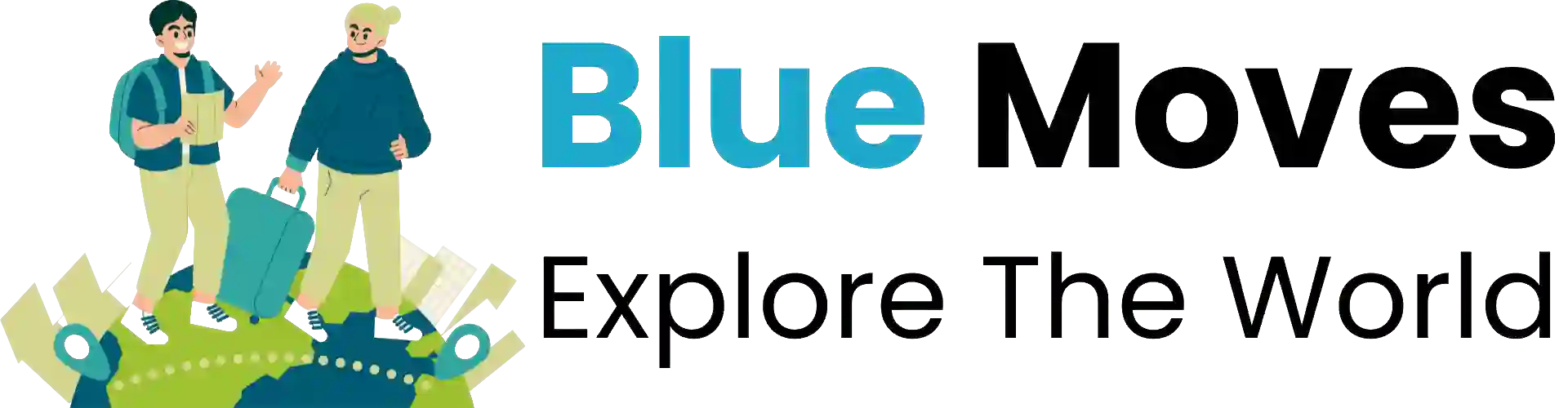 Blue Moves Cab and Tour & Travel Agency Logo